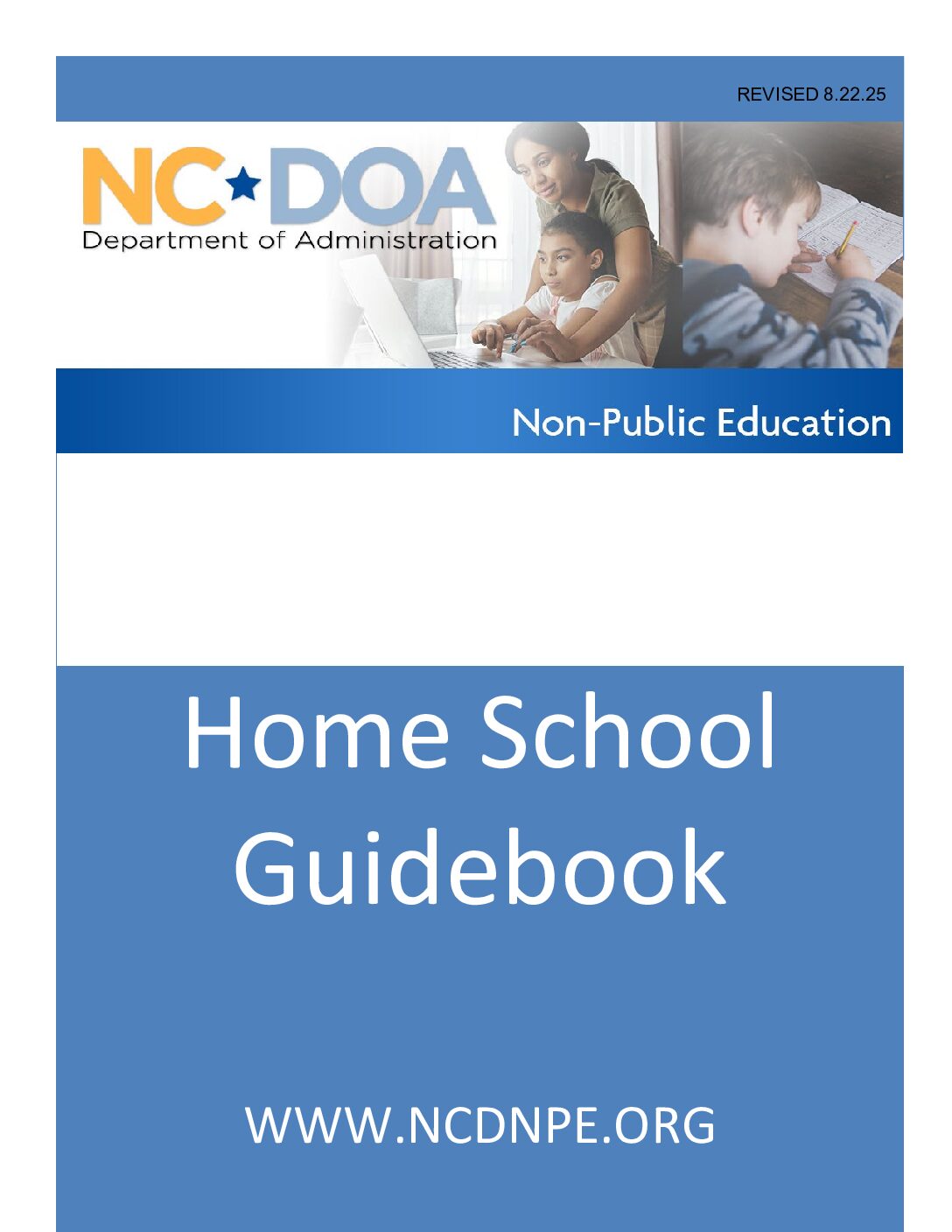 DNPE Home School Guidebook Revised 8.22.25