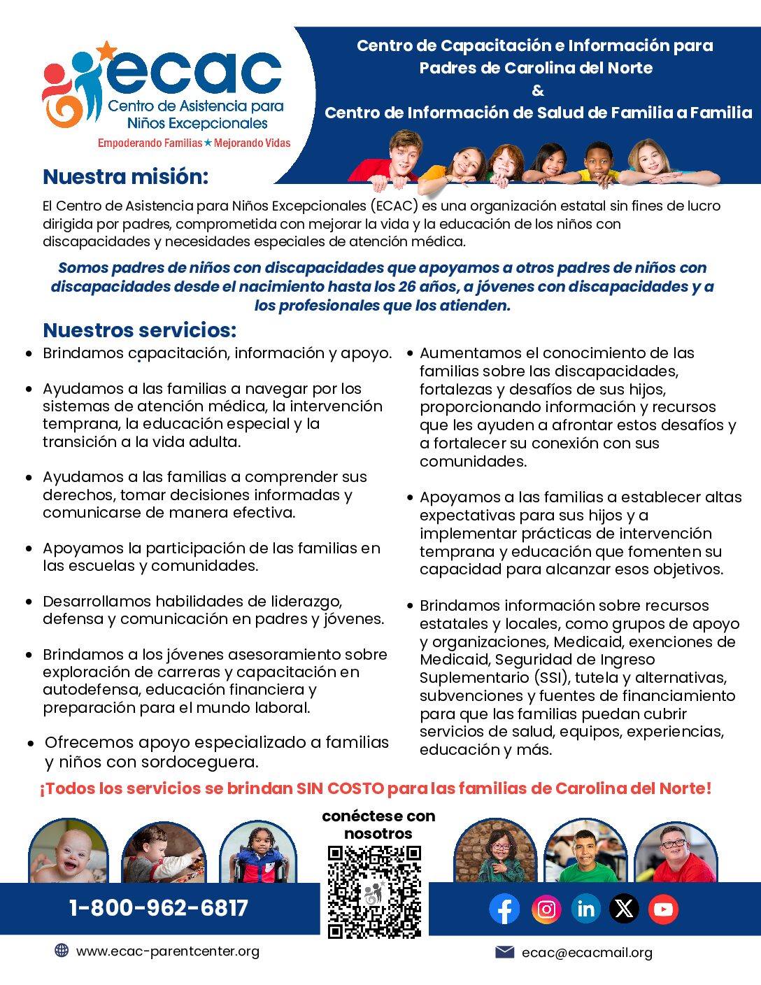 ECAC Fact Sheet - SPANISH - with QR Code