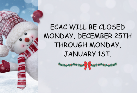 سيتم إغلاق ECAC يوم الاثنين 25 ديسمبر (948 × 648 بكسل)