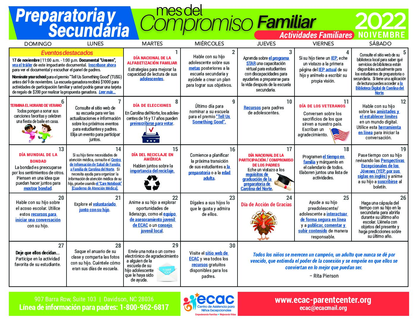 ECAC_Middle_High_FamilyEngagementCalendar_2022_Spanish-2