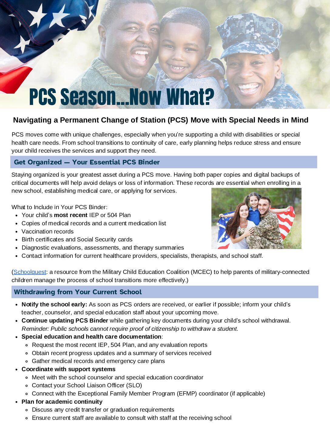 PCS moves 7.31.25