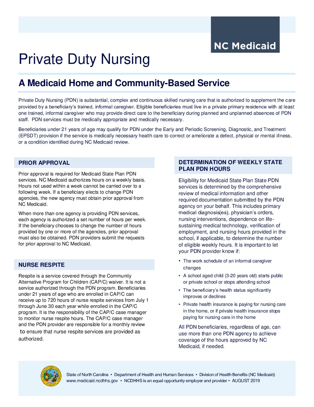 Private Pflegedienste