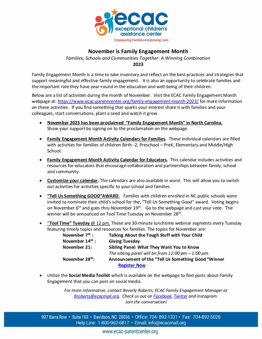 2023-2024 GCSS District Parent-Family Engagement Plan Now Available