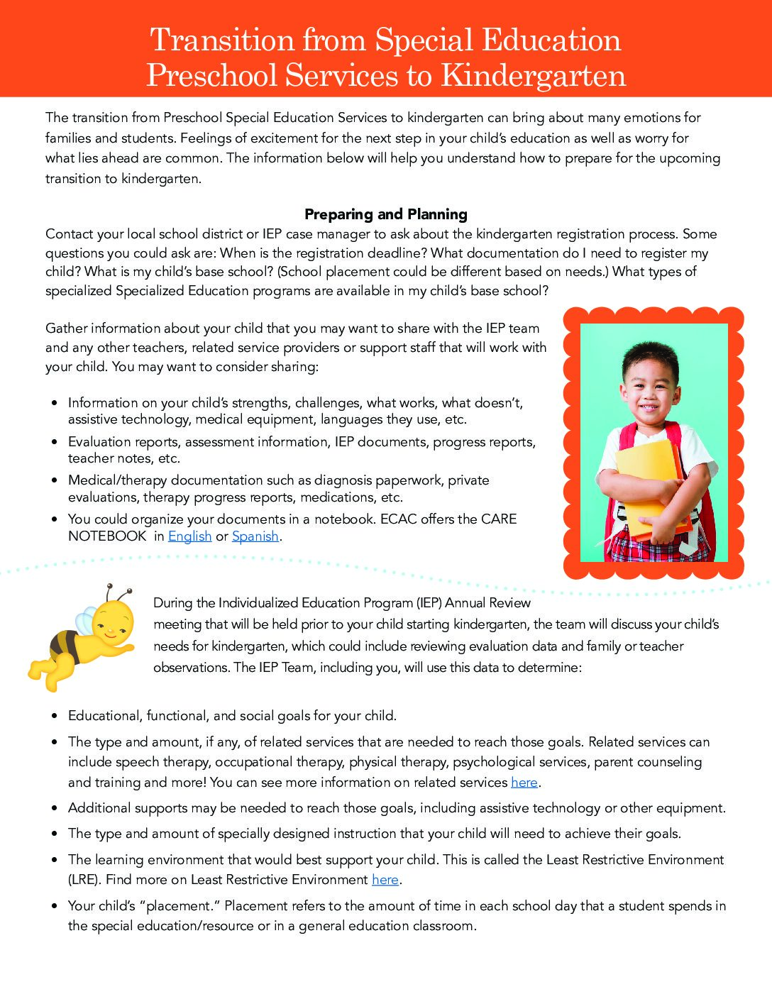 Transition to Kindergarten Factsheet_Final