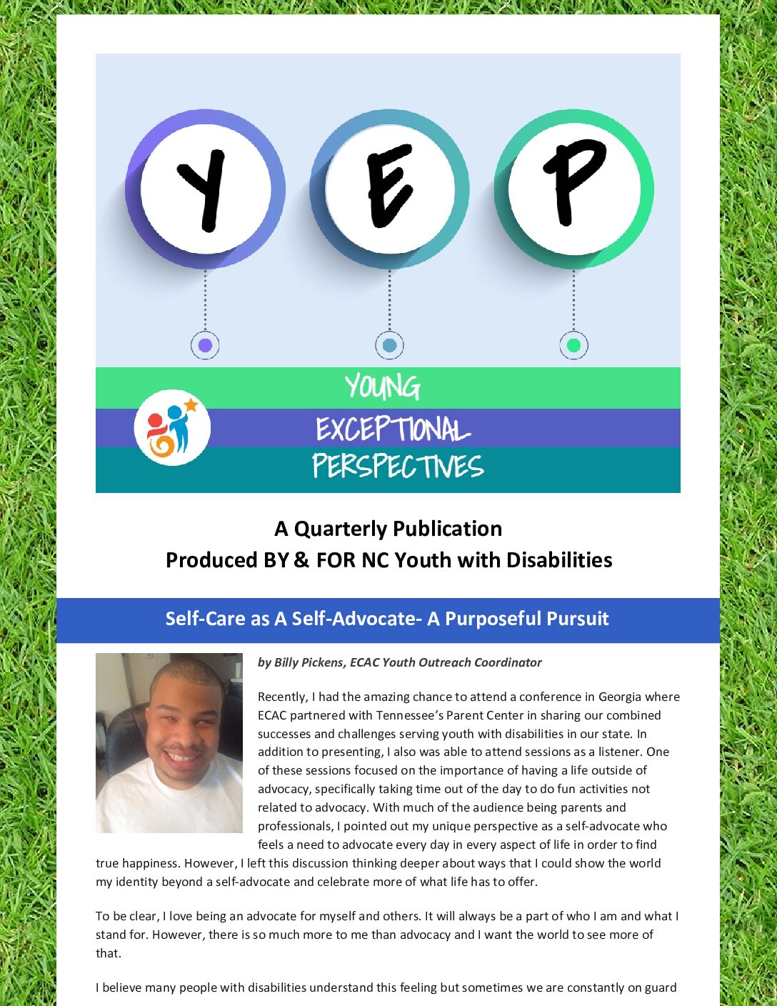 image of yep newsletter