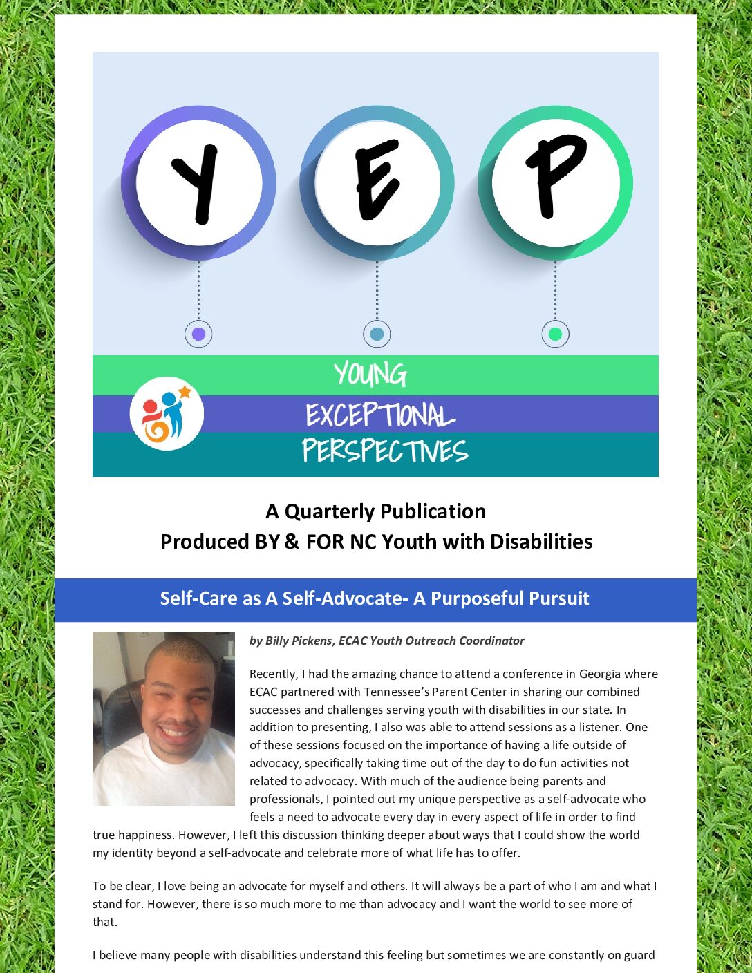 image de la newsletter du yep