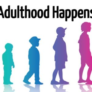 silhouette images of child growing up
