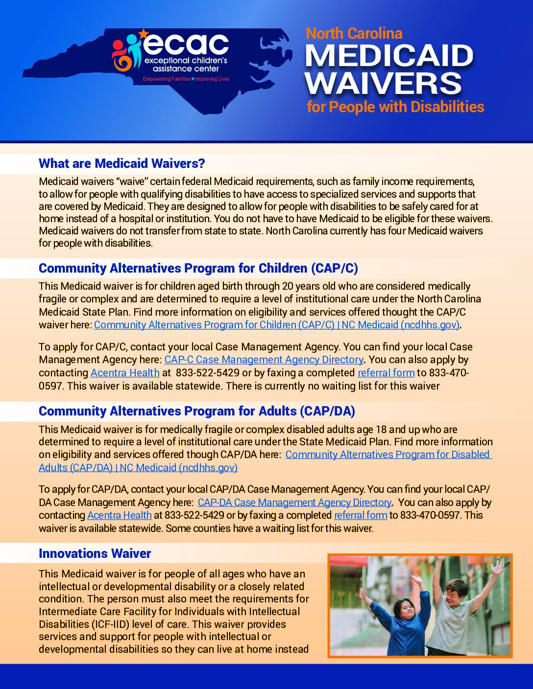 ecac_NewMedicaidWaivers_Flyer_11272023_v2_final