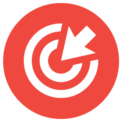 icon - target, arrow