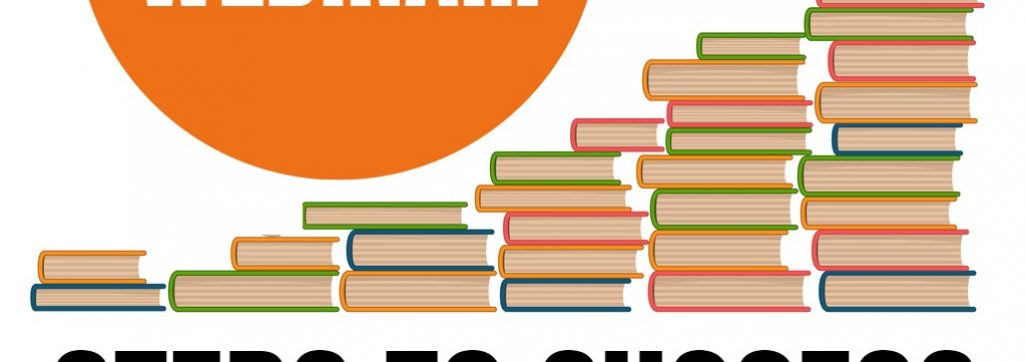 image of books building up like steps with the words steps to success iep meetings
