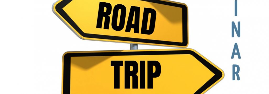 image of yellow street signs that say IEP ROAD TRIP