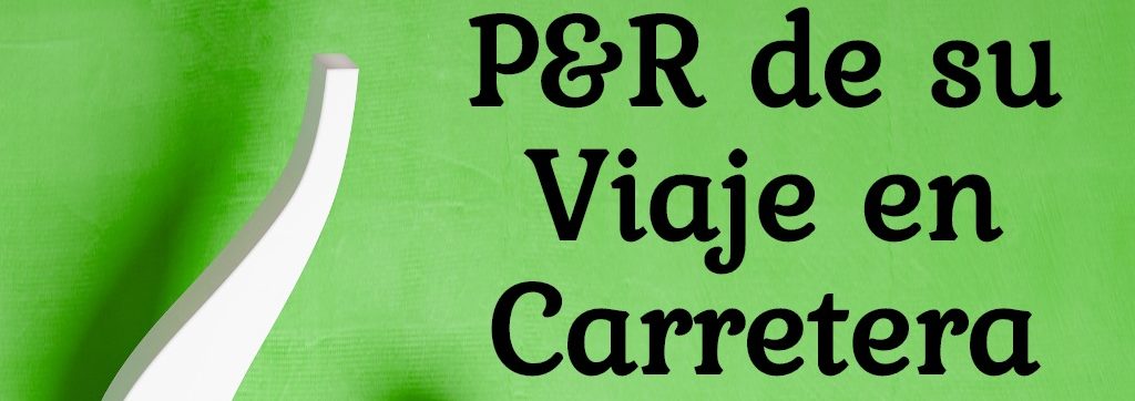 image of question mark and text that says Seminario Web Gratuito P&R de su Viaje en Carretera
