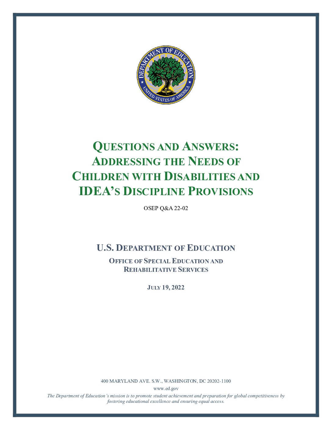 qa-addressing-the-needs-of-children-with-disabilities-and-idea-discipline-provisions