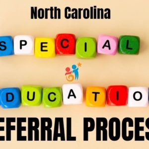 image of blocks that spell special education