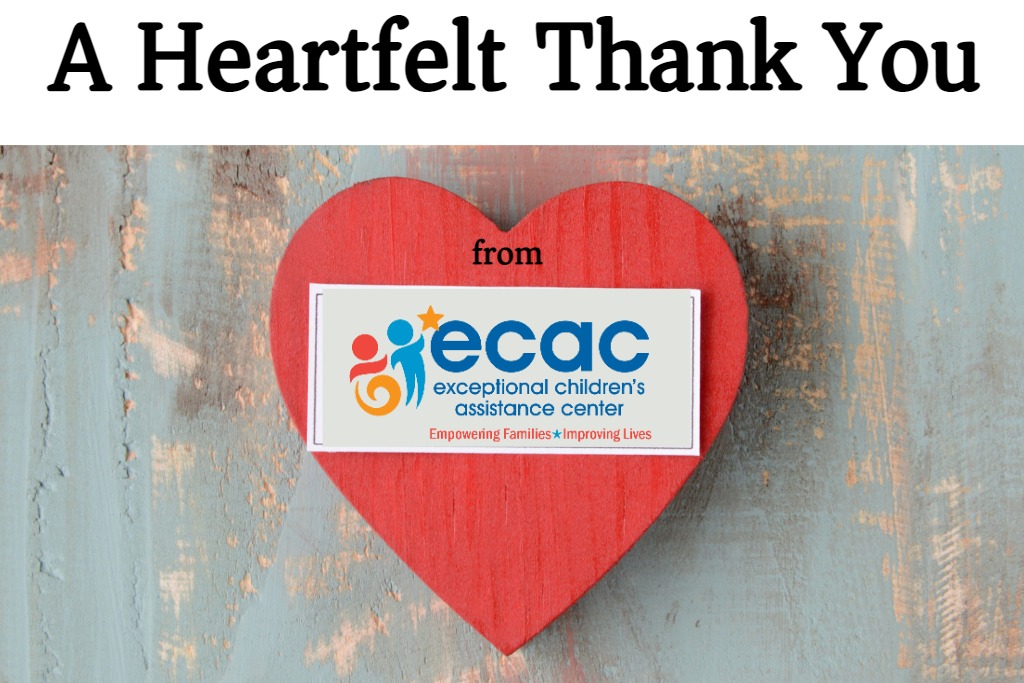 A Heartfelt Thank You from ECAC