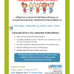 image of a flyer with children